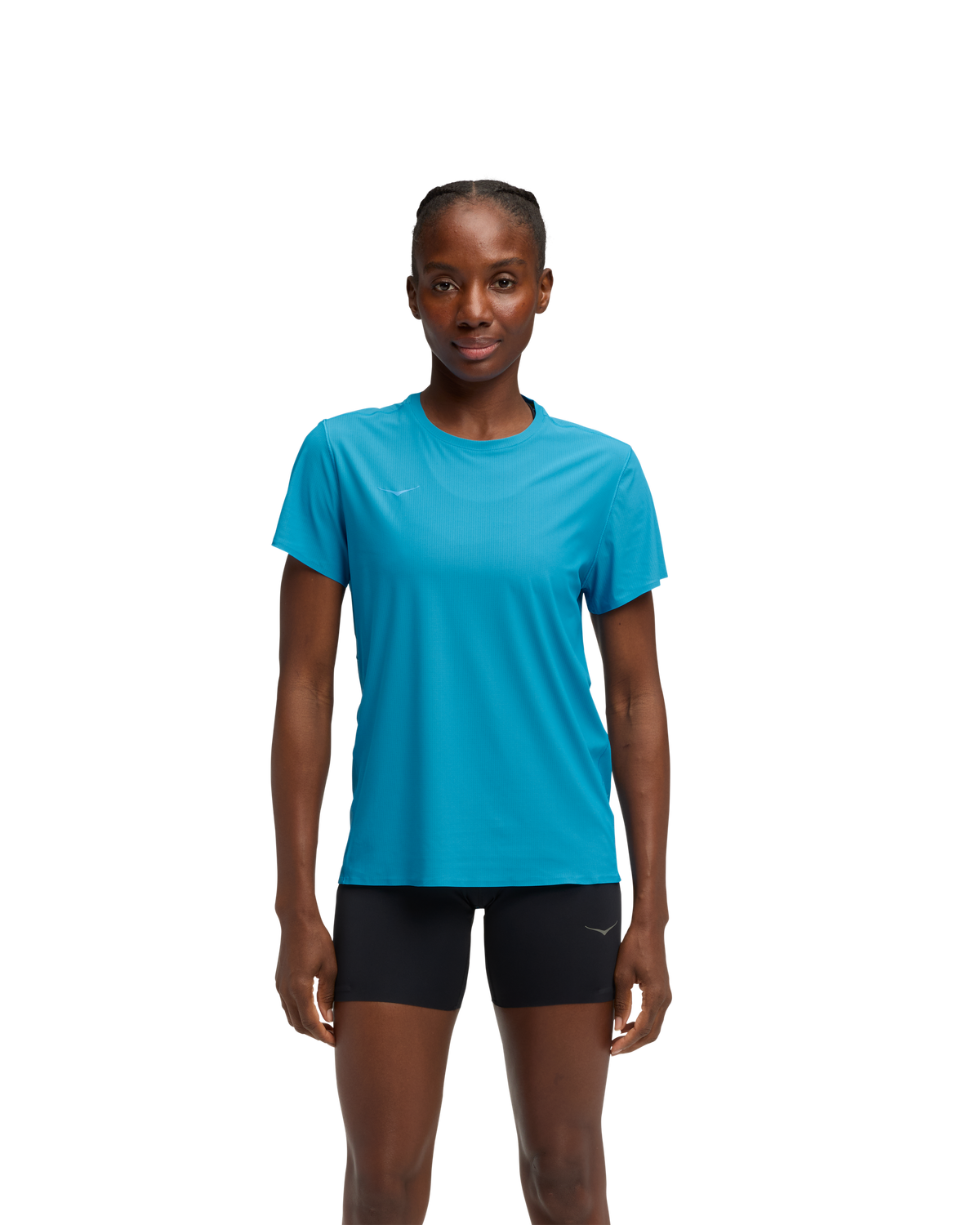 HOKA Airolite Short Sleeve 2.0 Mujer HOKA Blue — vista lateral