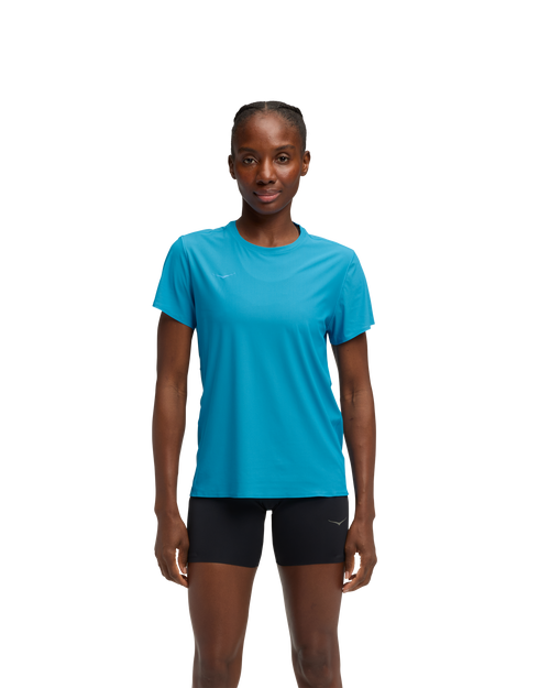 HOKA Airolite Short Sleeve 2.0 Mujer HOKA Blue — vista lateral