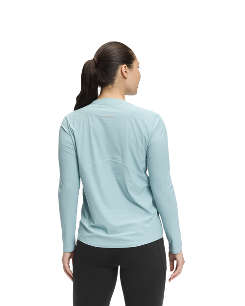 HOKA Airolite Long Sleeve 2.0 Mujer Raindrop — vista medial