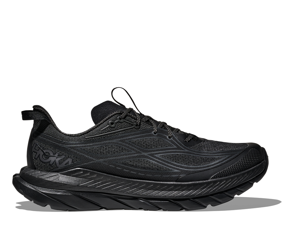 HOKA Mach Remastered Hombre Obsidian / Obsidian — vista lateral