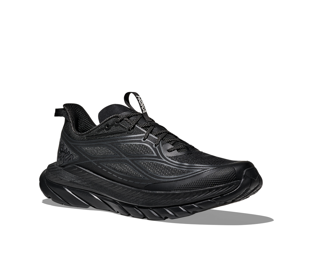HOKA Mach Remastered Hombre Obsidian / Obsidian — vista trasera