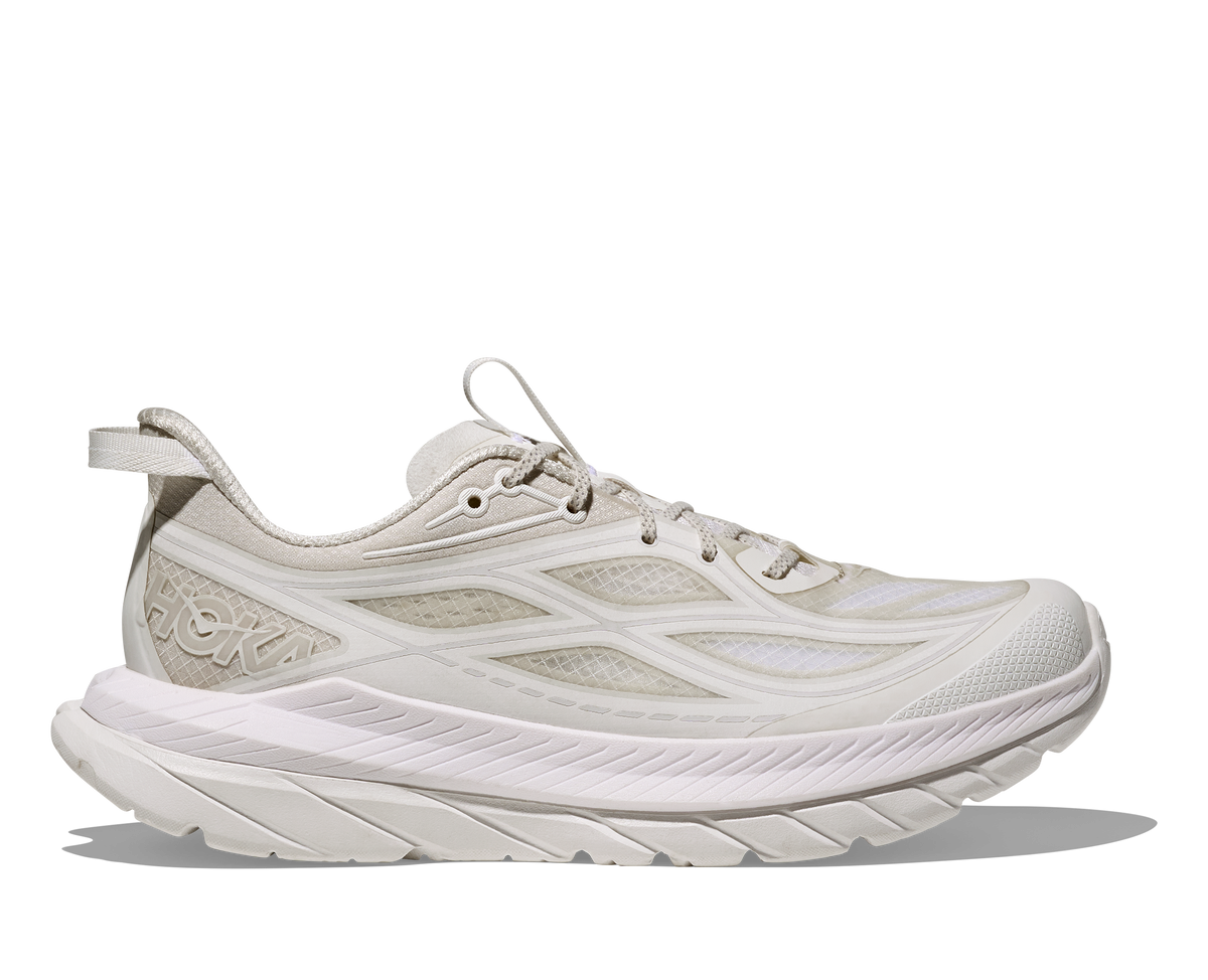 HOKA Mach Remastered Mujer Frost / Cosmic Grey — vista lateral