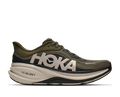 HOKA Clifton Pro Hombre Antique Olive / River Rock Grey — vista lateral