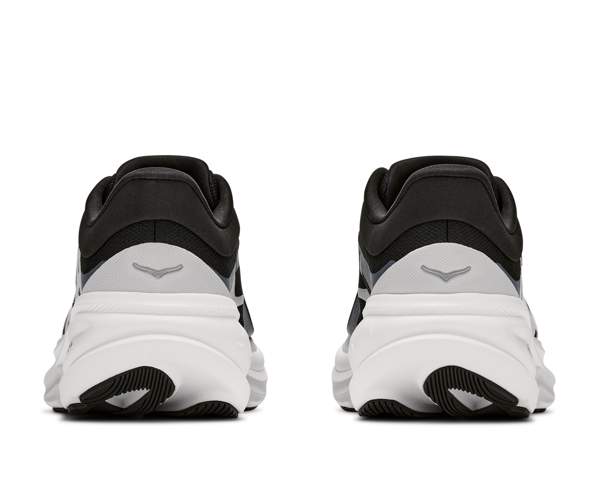 HOKA Clifton Pro Hombre Black / Cosmic Grey — vista superior