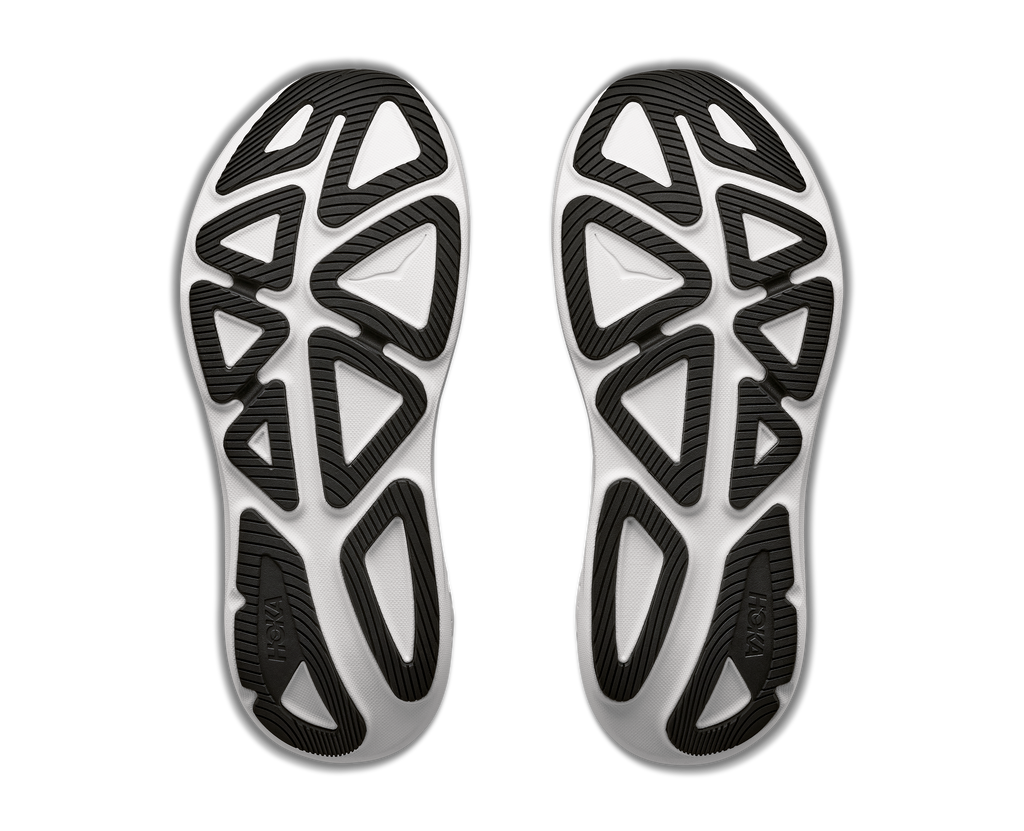HOKA Clifton Pro Hombre Black / Cosmic Grey — suela