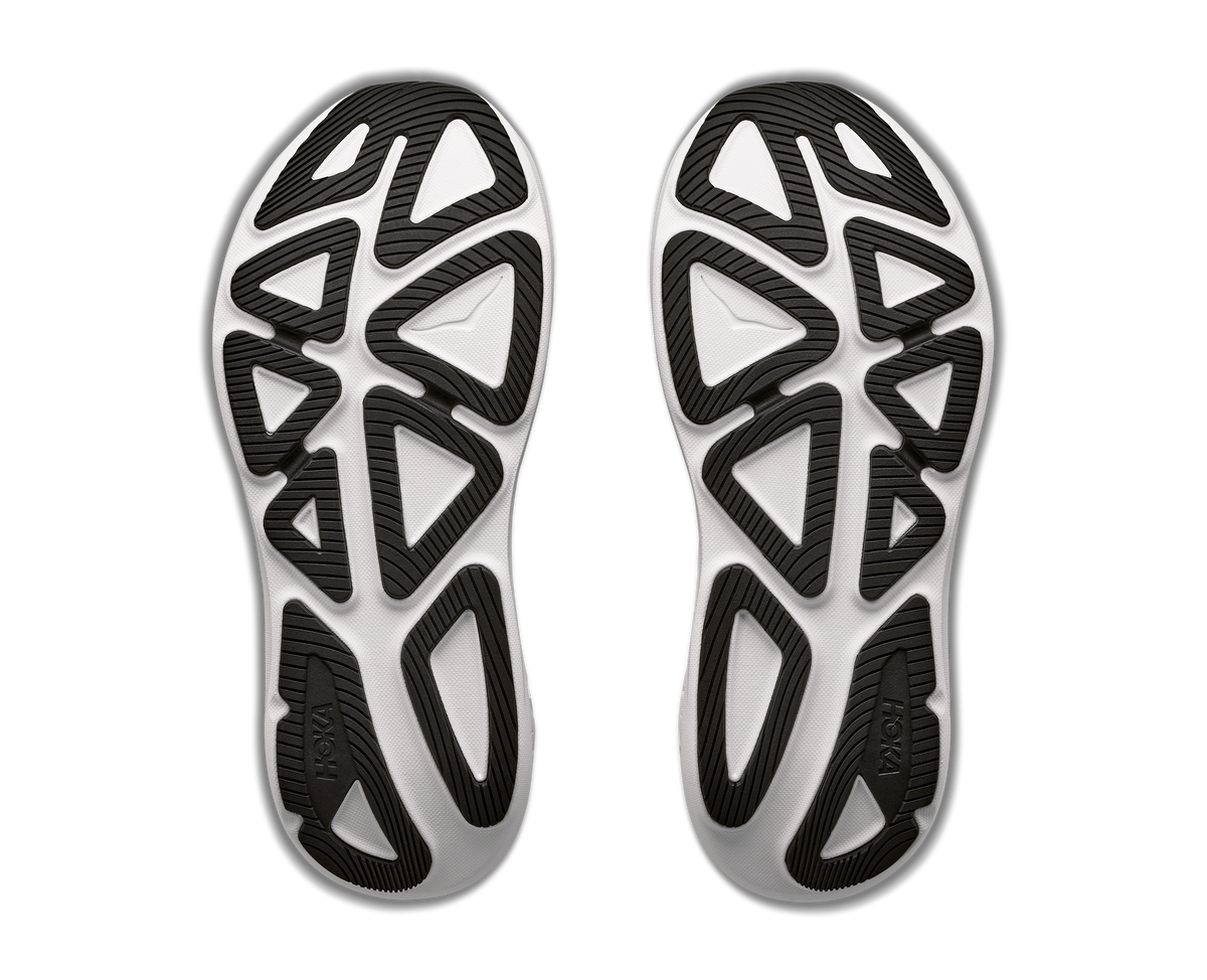 HOKA Clifton Pro Hombre Black / Cosmic Grey — suela