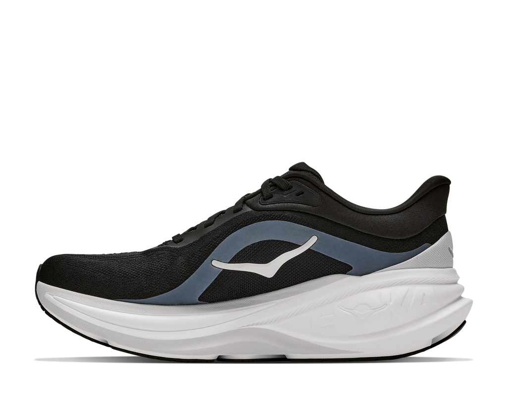 HOKA Clifton Pro Hombre Black / Cosmic Grey — detalle