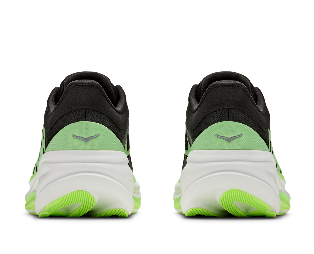 HOKA Clifton Pro Hombre Carbon Black / Tart Apple — vista superior