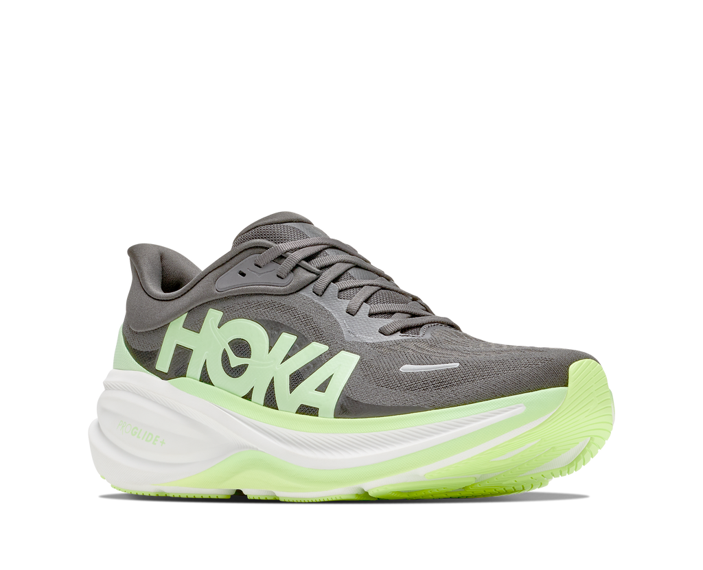 HOKA Clifton Pro Hombre Carbon Black / Tart Apple — vista trasera