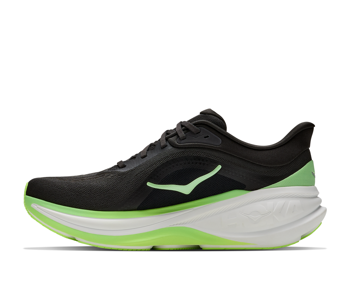 HOKA Clifton Pro Hombre Carbon Black / Tart Apple — detalle