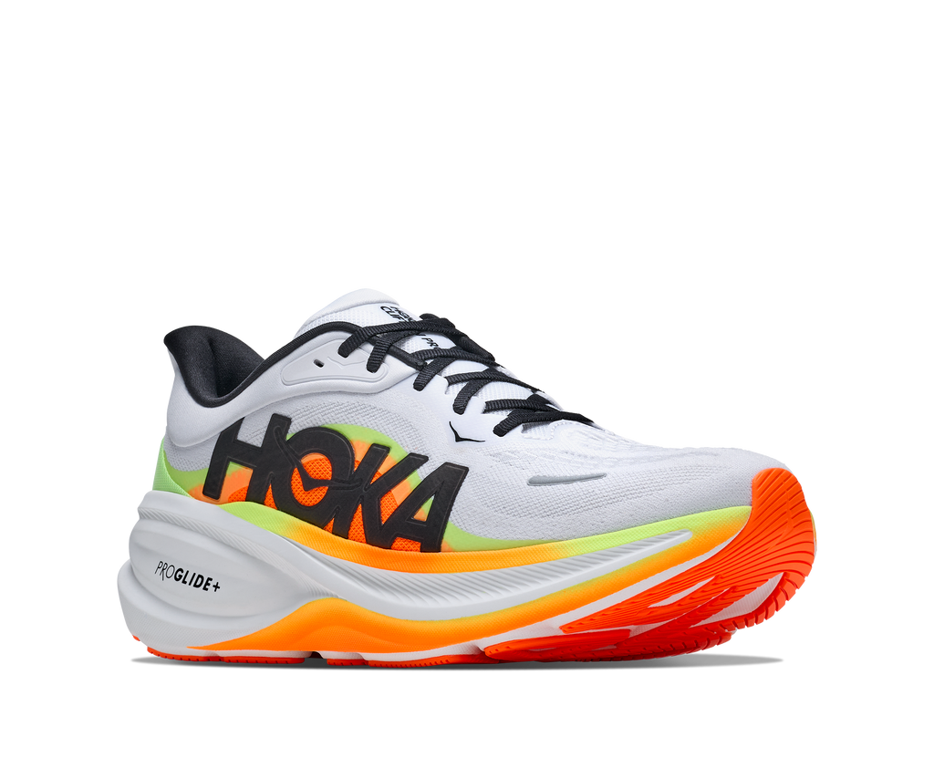 HOKA Clifton Pro Hombre Cosmic Grey / Black — vista trasera