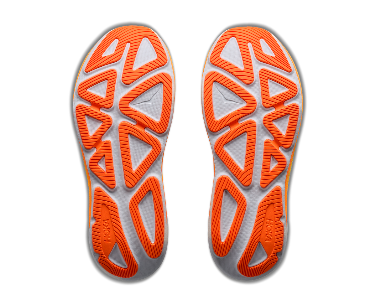 HOKA Clifton Pro Hombre Cosmic Grey / Black — suela