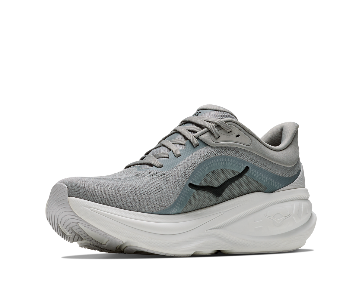 HOKA Clifton Pro Hombre Stellar Grey / Galactic Grey — vista frontal