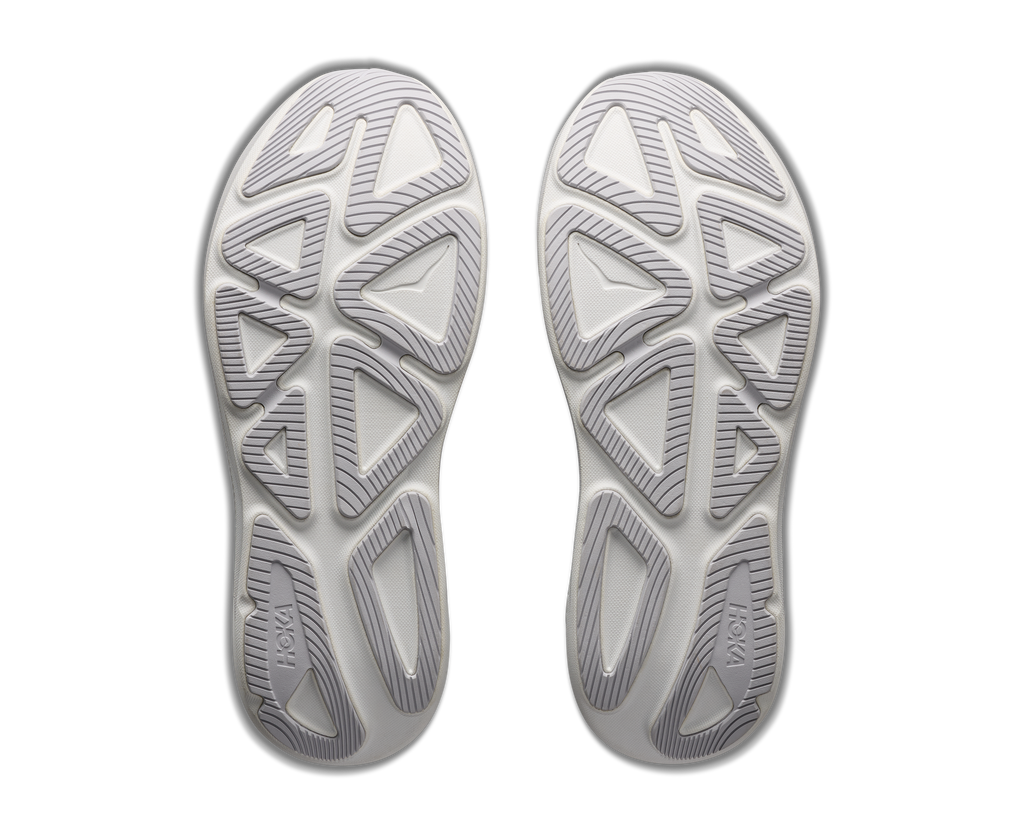 HOKA Clifton Pro Hombre Stellar Grey / Galactic Grey — suela
