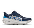 HOKA Clifton Pro Hombre Varsity Navy / Soft Cobalt — vista lateral