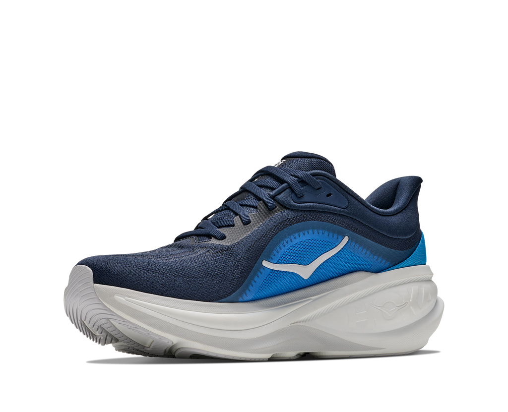HOKA Clifton Pro Hombre Varsity Navy / Soft Cobalt — vista frontal