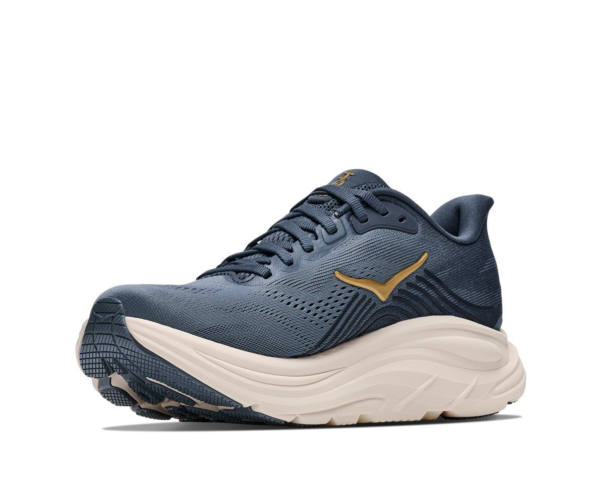 HOKA Clifton 11 Hombre Faded Navy / Slate Blue — vista frontal