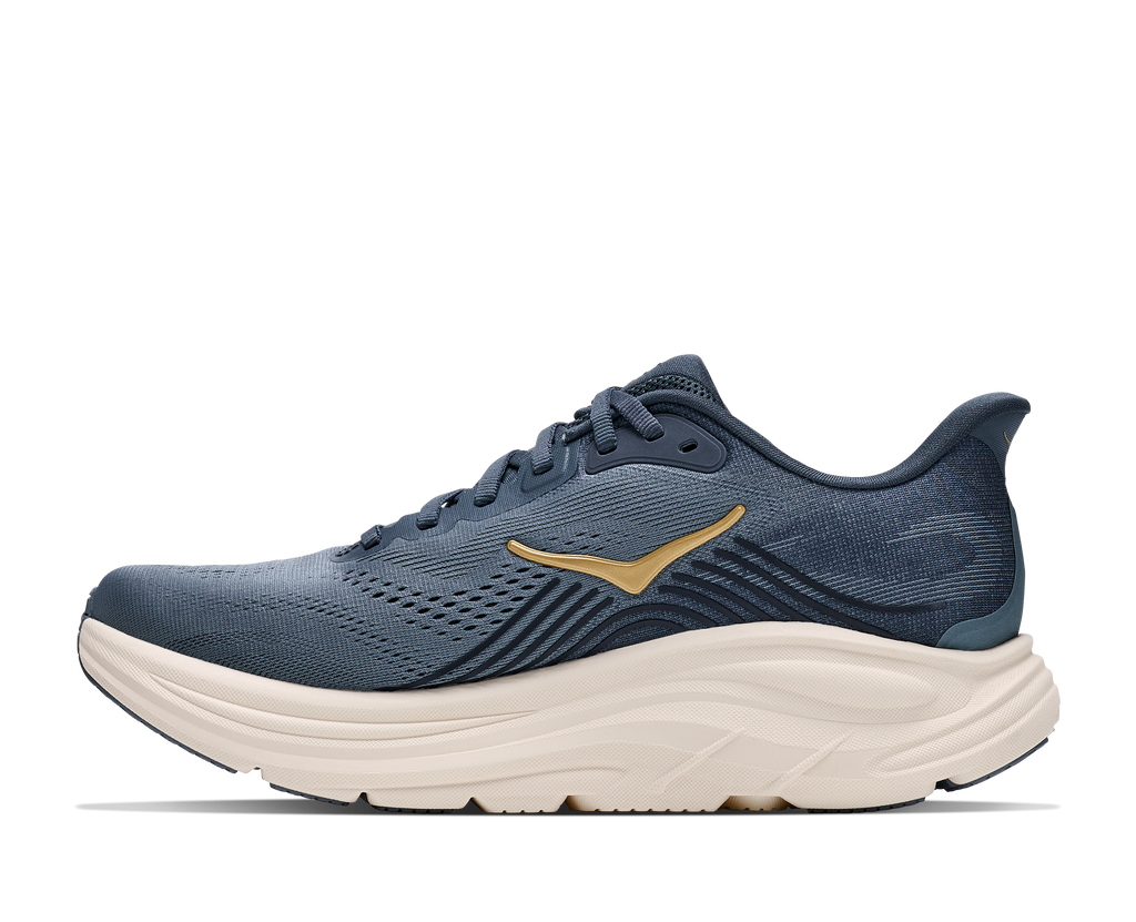 HOKA Clifton 11 Hombre Faded Navy / Slate Blue — detalle