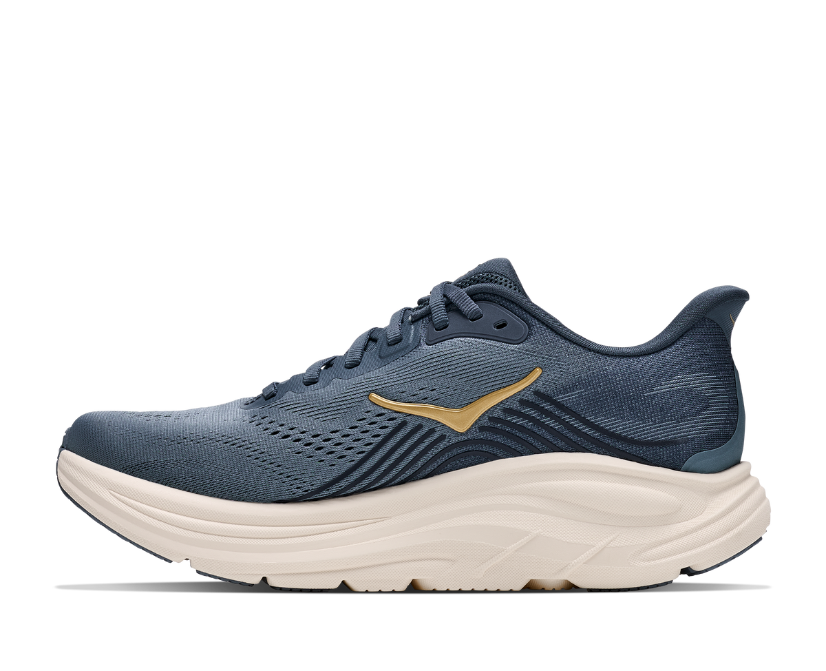 HOKA Clifton 11 Hombre Faded Navy / Slate Blue — detalle