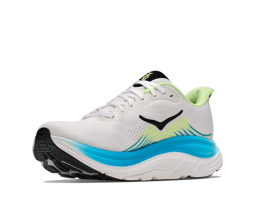HOKA Clifton 11 Hombre Frost / Black — vista frontal