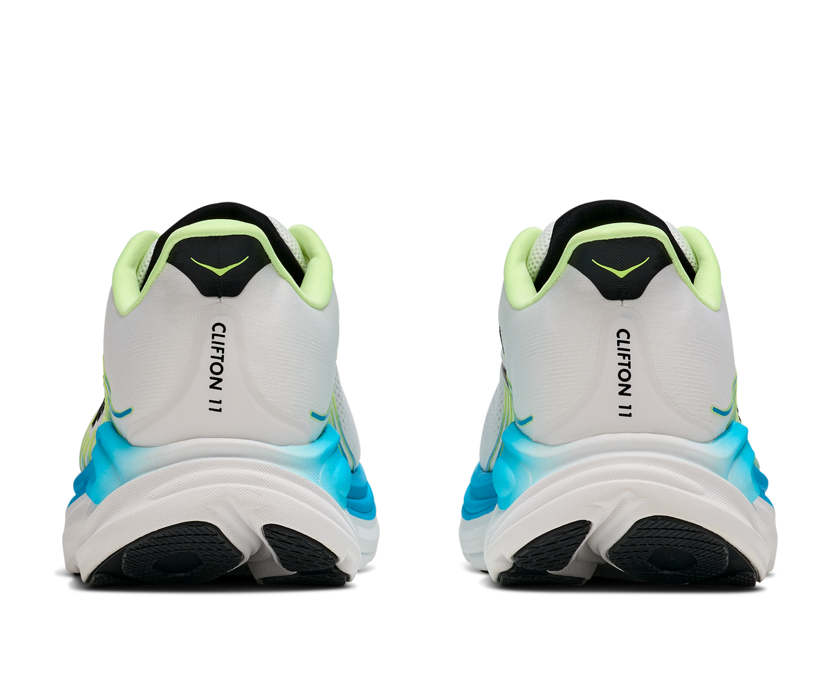 HOKA Clifton 11 Hombre Frost / Black — vista superior