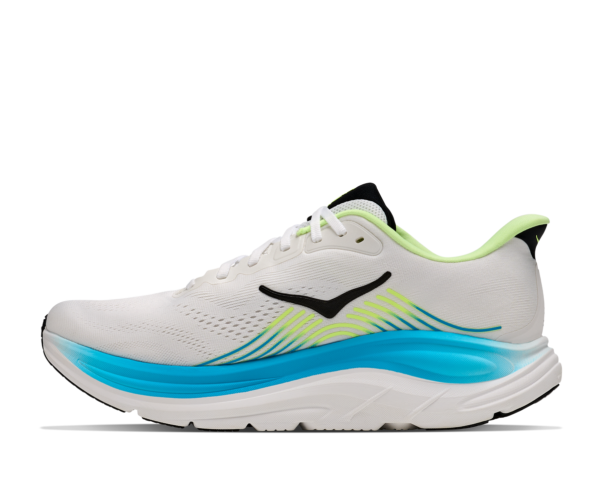 HOKA Clifton 11 Hombre Frost / Black — detalle
