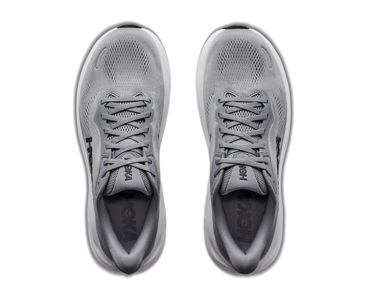 HOKA Clifton 11 Hombre Galactic Grey / Stellar Grey — vista medial