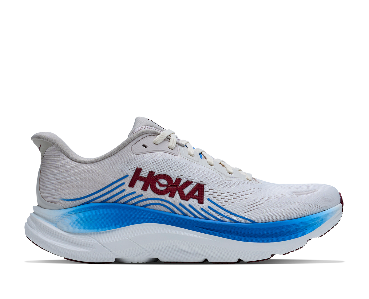 HOKA Clifton 11 Hombre Stucco / Grout — vista lateral