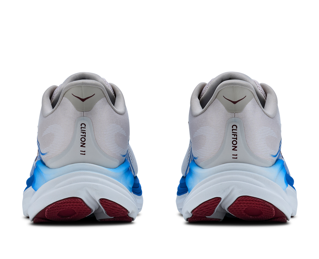 HOKA Clifton 11 Hombre Stucco / Grout — vista superior