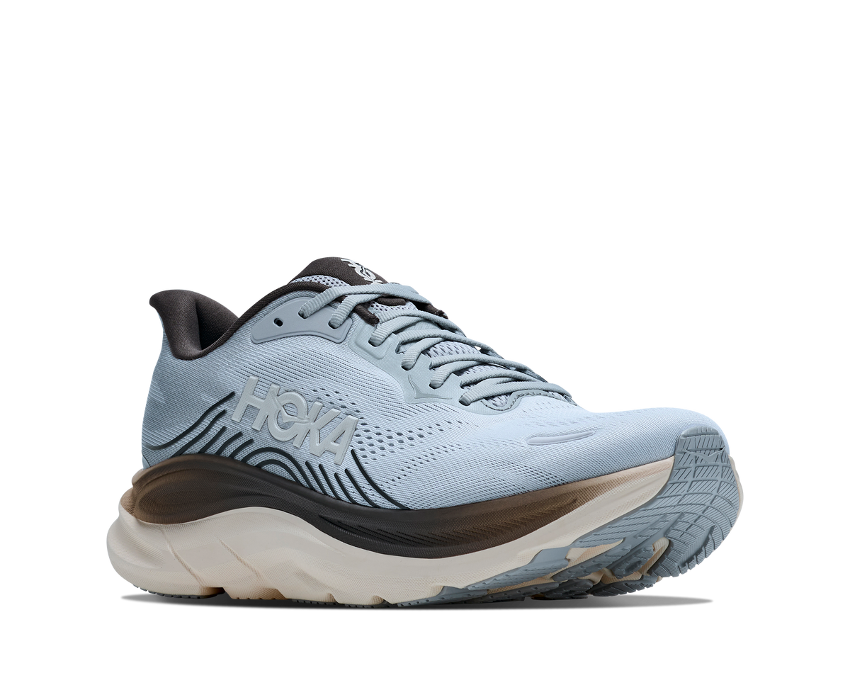 HOKA Clifton 11 Hombre Stardust / Alabaster — vista trasera