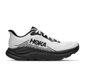 HOKA Clifton 11 Mujer White / Black — vista lateral