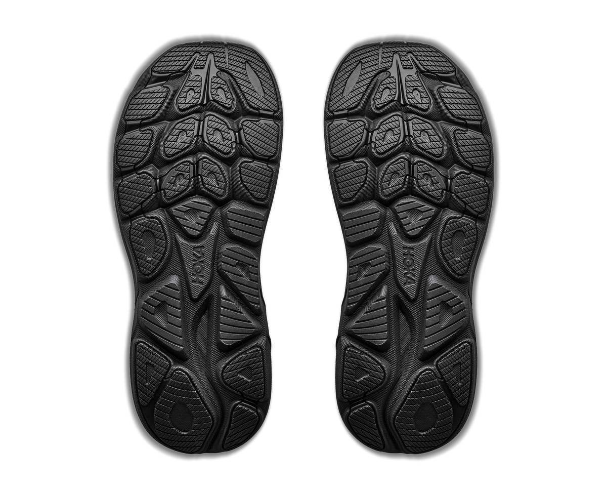 HOKA Clifton 11 Mujer White / Black — suela