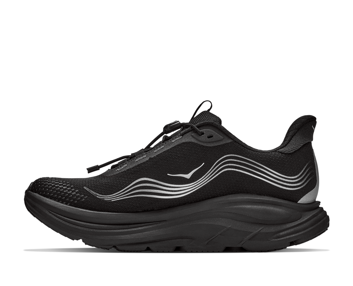 HOKA Clifton 11 GTX Hombre Black / Black — detalle