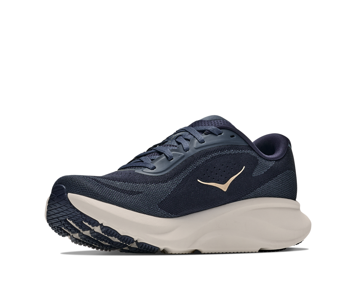 HOKA Rincon 5 Mujer Faded Navy / Gold — vista frontal