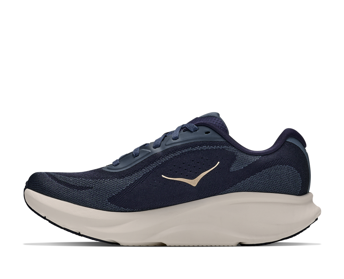 HOKA Rincon 5 Mujer Faded Navy / Gold — detalle