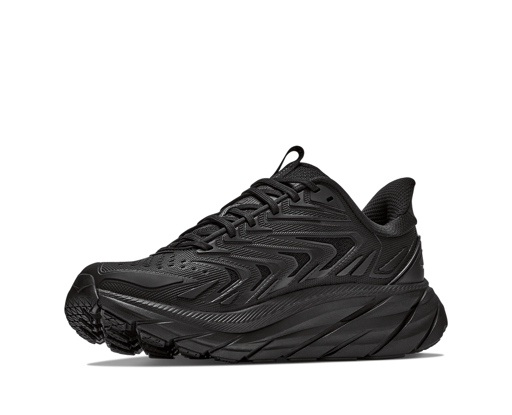 HOKA Clifton UTL Mujer Black / Black — vista frontal