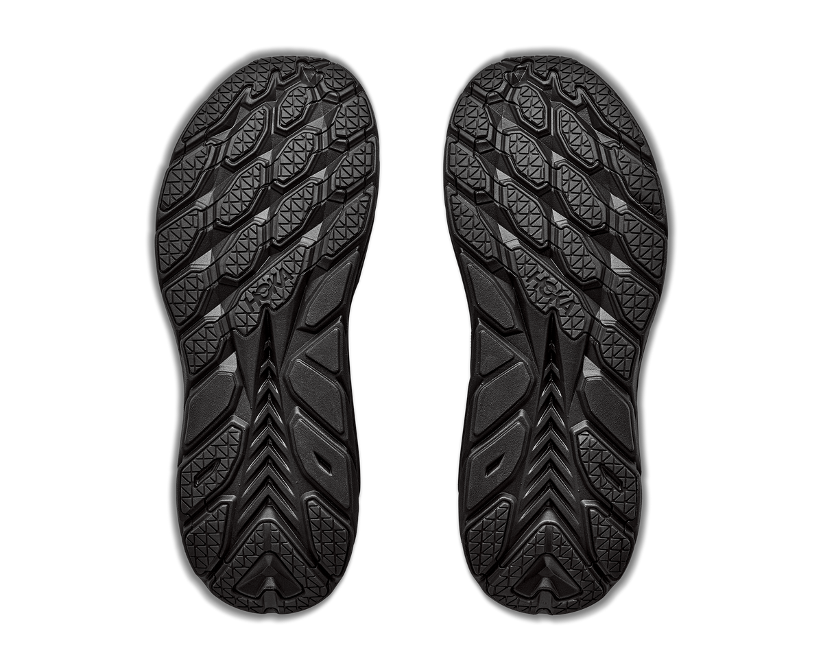 HOKA Clifton UTL Mujer Black / Black — suela