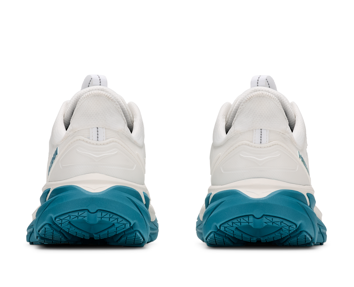 HOKA Clifton UTL Mujer Frost / Aurora Aqua — vista superior