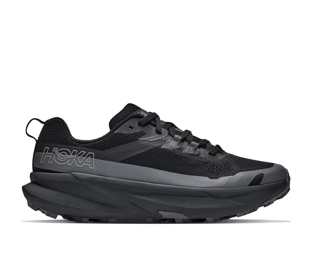 HOKA Torrent 5 Hombre Black / Outer Orbit — vista lateral