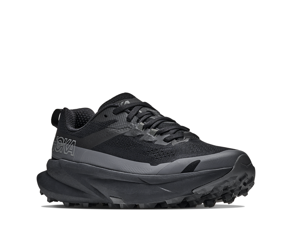 HOKA Torrent 5 Hombre Black / Outer Orbit — vista trasera