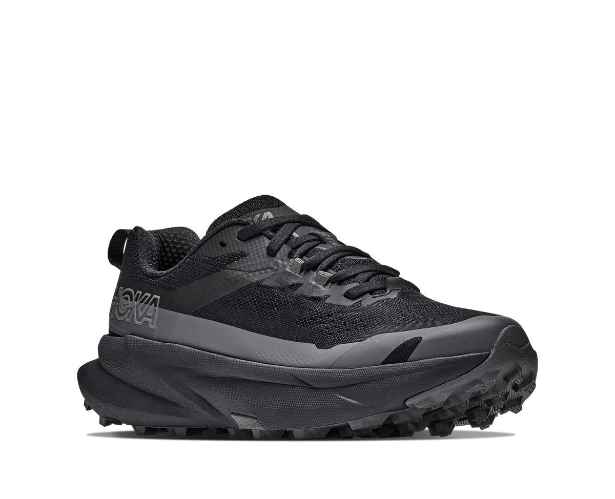 HOKA Torrent 5 Hombre Black / Outer Orbit — vista trasera