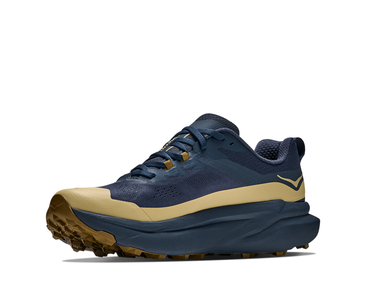 HOKA Torrent 5 Hombre Varsity Navy / Caraway Seed — vista frontal