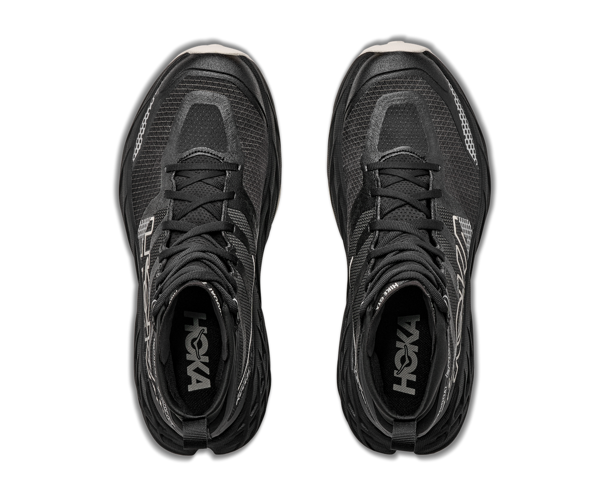HOKA Speedgoat 7 Hike GTX Mujer Black / Alabaster — vista medial