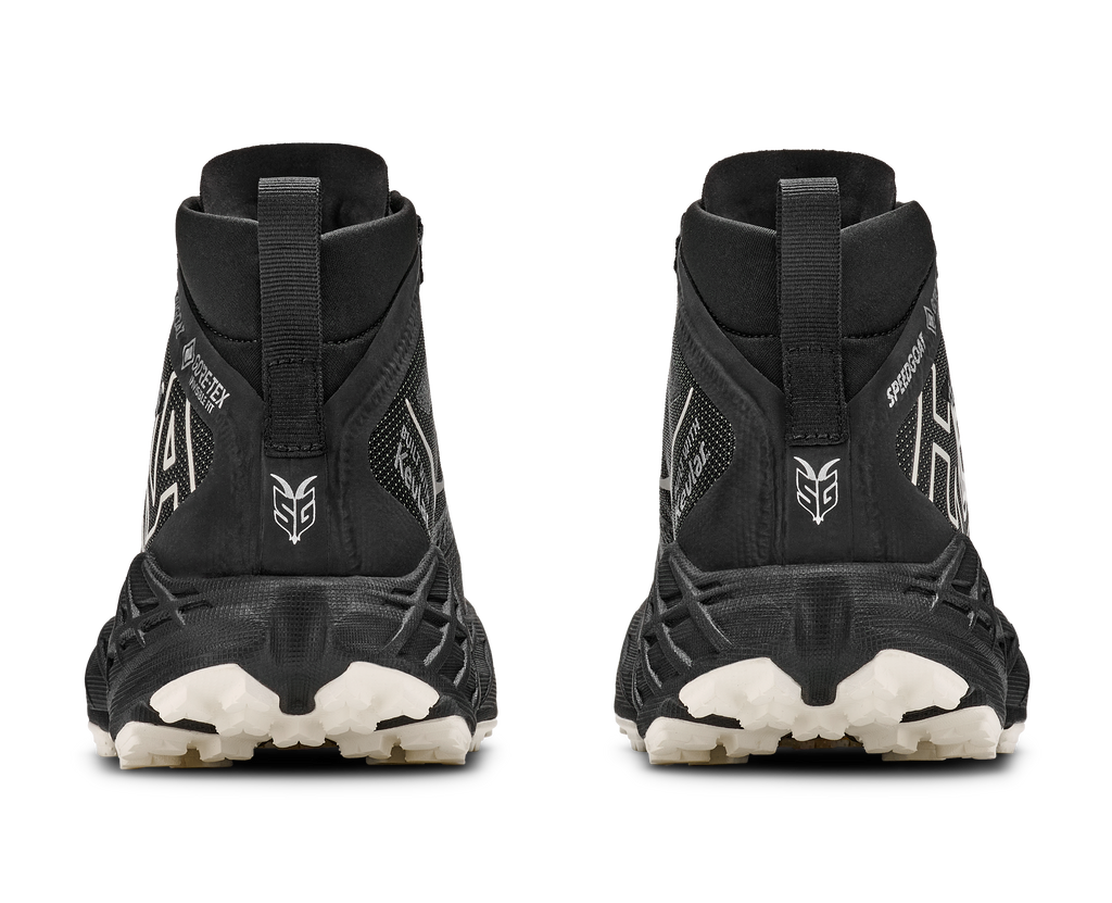 HOKA Speedgoat 7 Hike GTX Mujer Black / Alabaster — vista superior