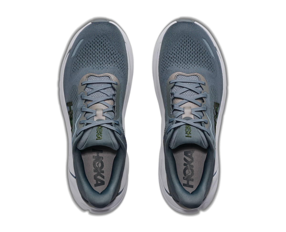 HOKA Arahi 9 GLM Hombre Washed Blue / Slate Blue — vista medial