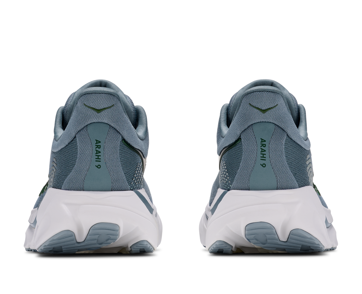 HOKA Arahi 9 GLM Hombre Washed Blue / Slate Blue — vista superior
