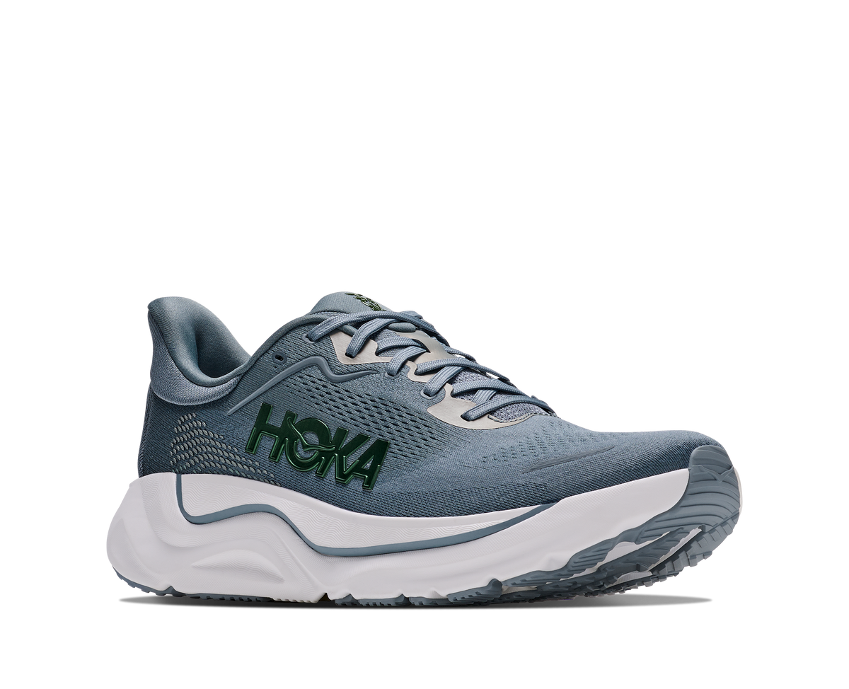 HOKA Arahi 9 GLM Hombre Washed Blue / Slate Blue — vista trasera