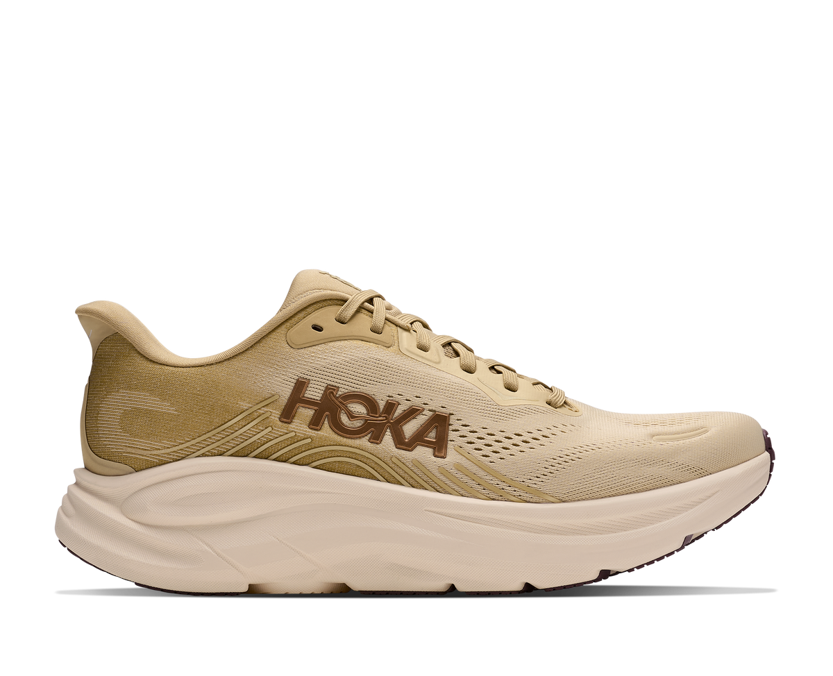 HOKA Clifton 11 GLM Hombre Barley Flour / Barley — vista lateral