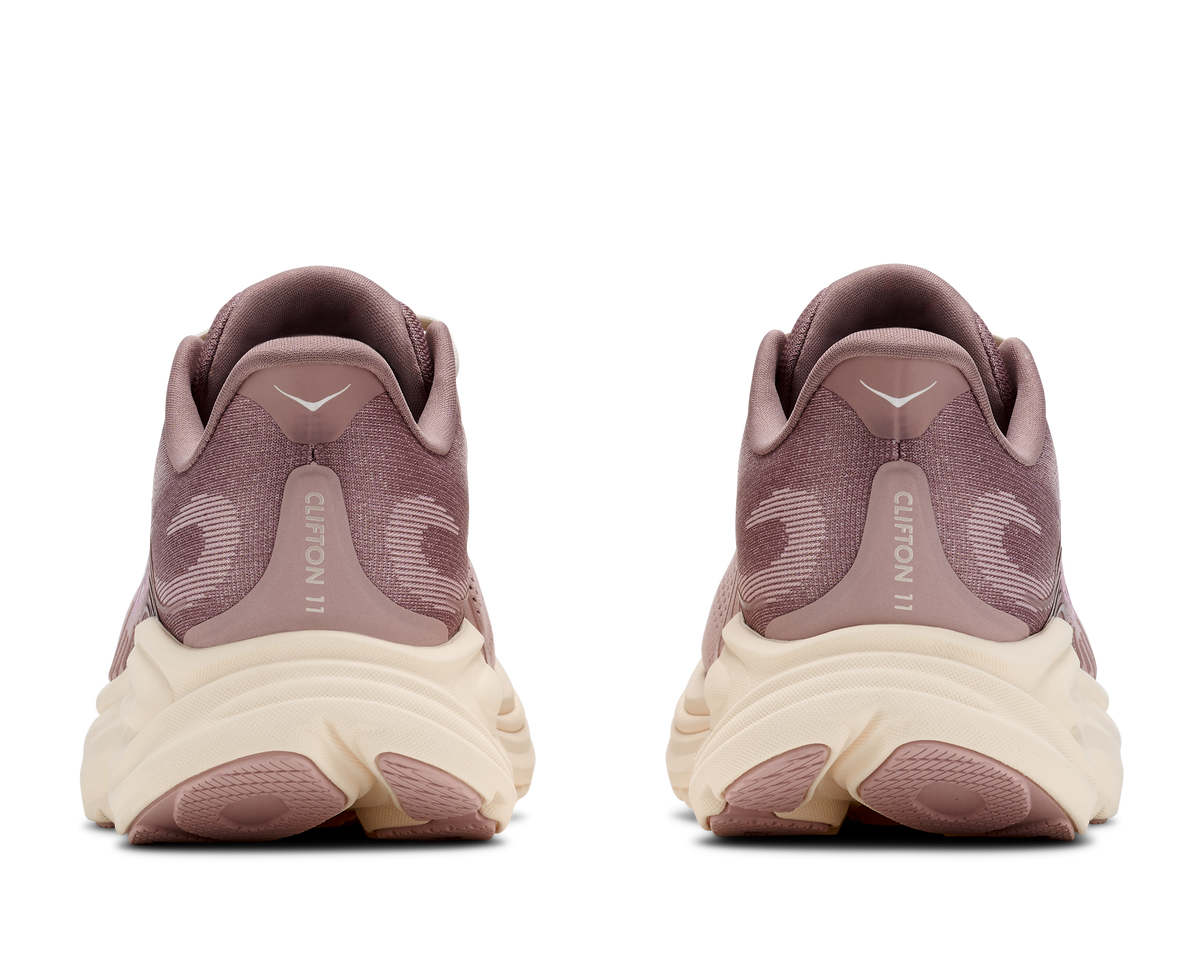 HOKA Clifton 11 GLM Mujer Pink Opal / Quartzite — vista superior