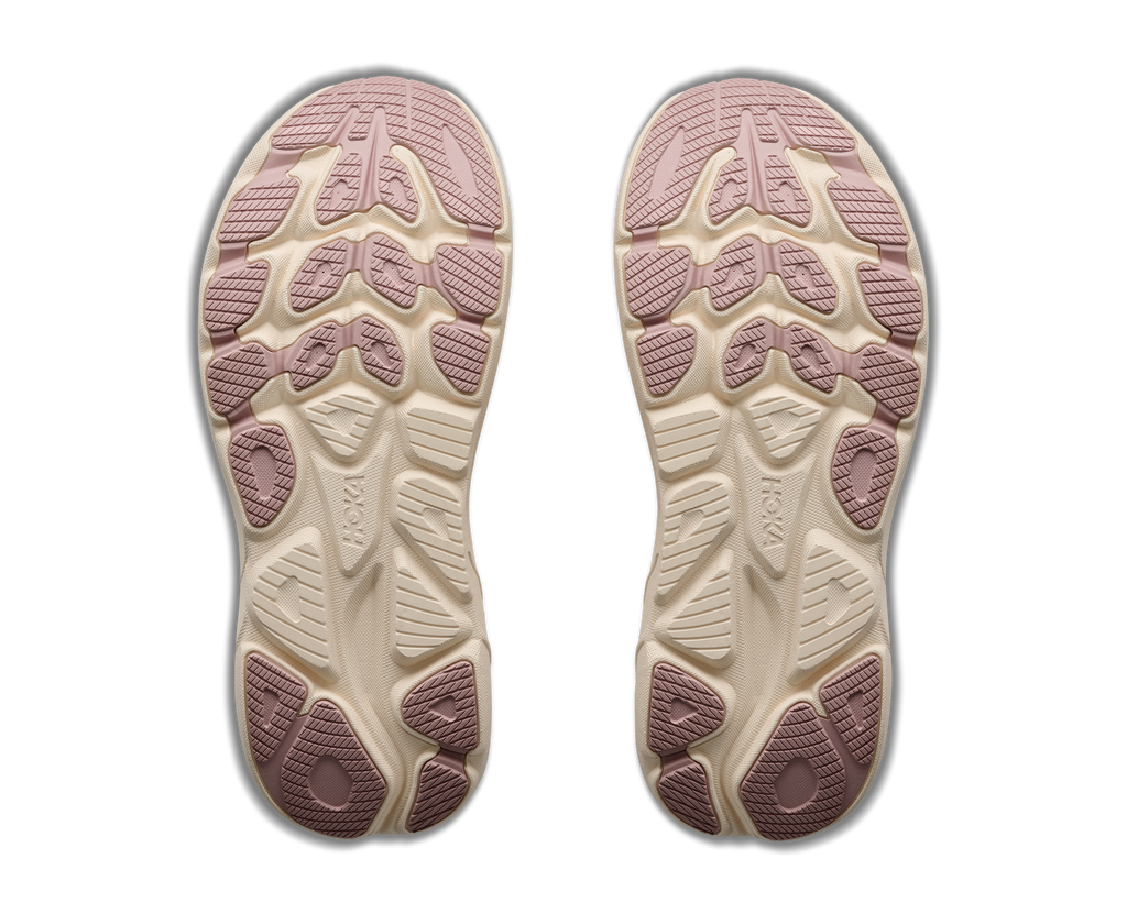 HOKA Clifton 11 GLM Mujer Pink Opal / Quartzite — suela